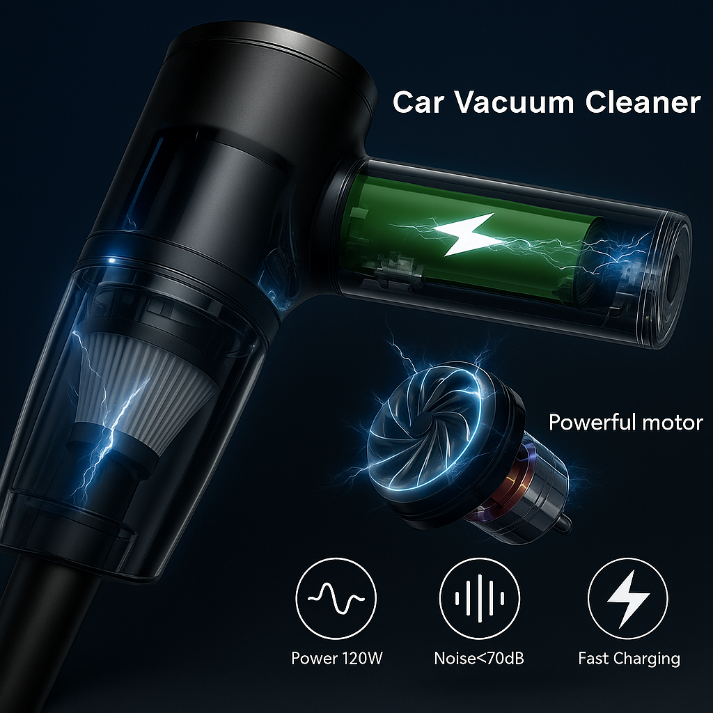 Cleandrive™ – Powerful Cordless Vacuum Cleaner for Car & Home {💰Cash on Delivery (COD) Available ✅}